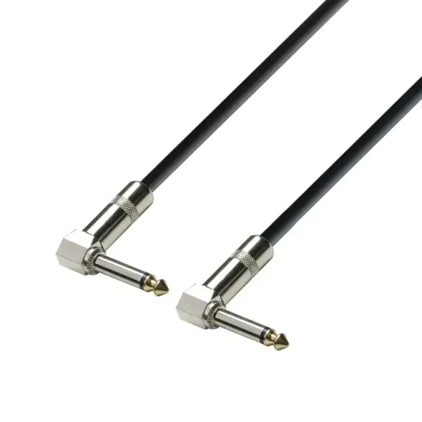 Патч-кабель инструментальный Adam Hall K3IRR0030 Black 0.3 м