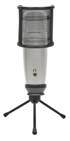 Samson C01U Pro USB Recording Podcast Podcasting Microphone+Curved Pop Filter
