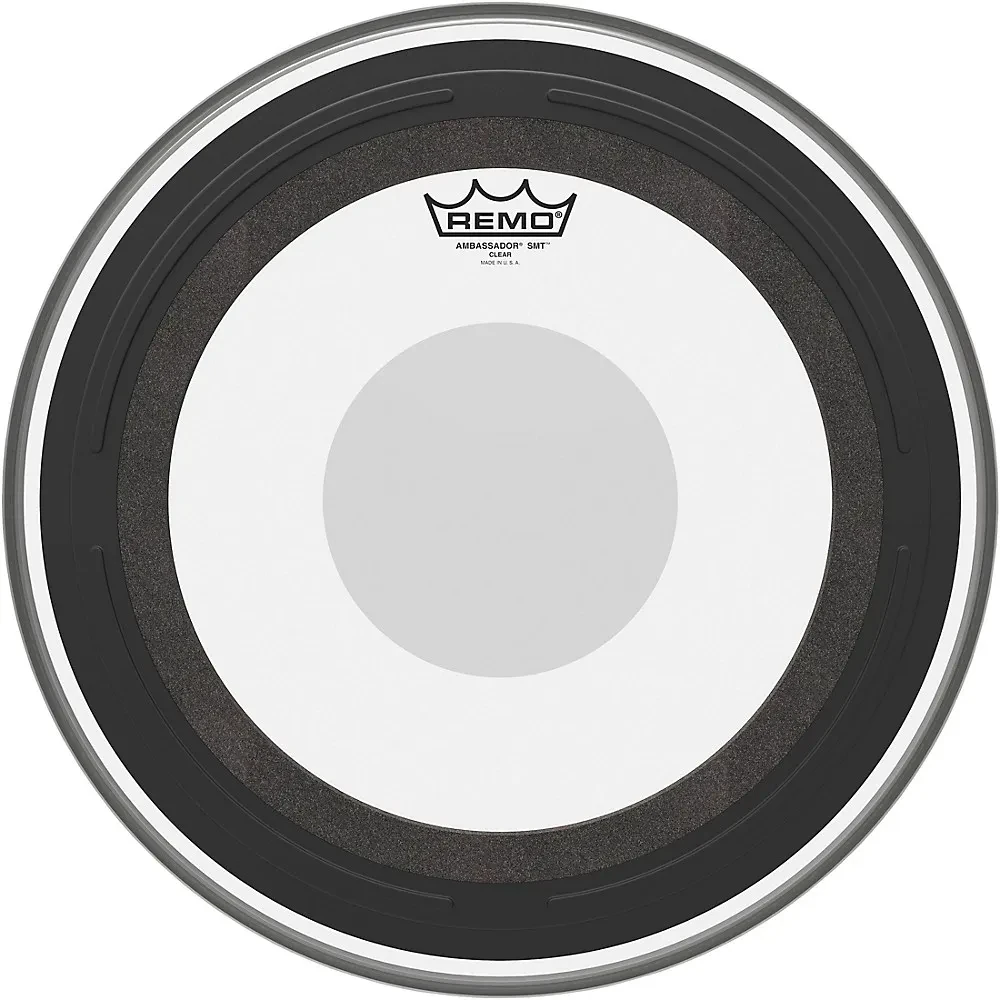 Remo Ambassador SMT Clear Tom Drumhead  16 in.