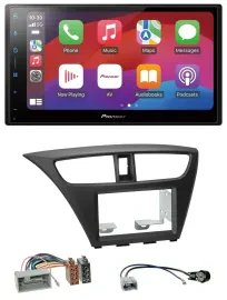 Pioneer DAB USB MP3 Bluetooth 2DIN Autoradio für Honda Civic Hatchback ab 12