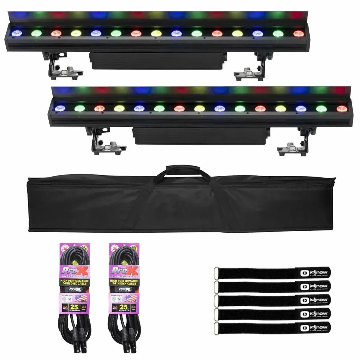 Прибор смены цвета American DJ ENCORELB15IP с аксессуарами (пара)