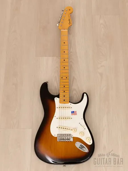 Электрогитара Fender Eric Johnson Stratocaster SSS Sunburst w/case USA 2018