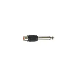 Audio 2000s ACC3142 Female RCA Jack to 1/4" Male TS Plug Connector, Bulk