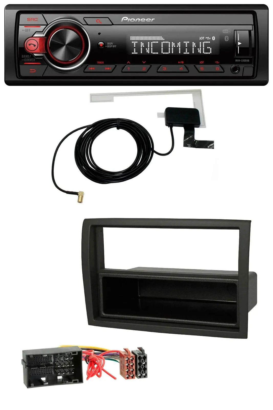 Pioneer USB MP3 DAB Bluetooth Autoradio für Fiat Ducato Citroen Jumper Peugeot B