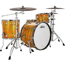 Ударная установка акустическая Ludwig Classic Maple 3-Piece Pro Beat Shell Pack w/24 in. Bass Drum Citrus Mod