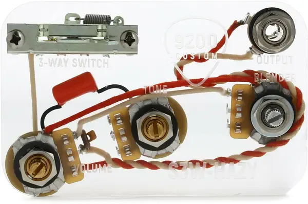 Комплект темброблока 920D Custom 1960s Style 3-Way Strat Harness