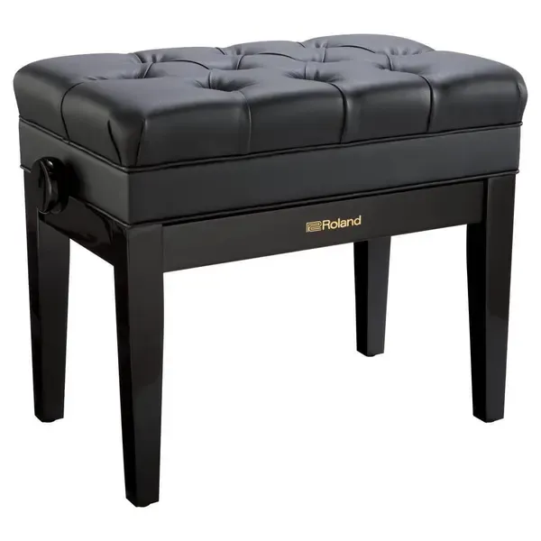 Банкетка для клавишных Roland RPB-500 Piano Bench with Vinyl Seat  Storage Compartment, Polished Ebony