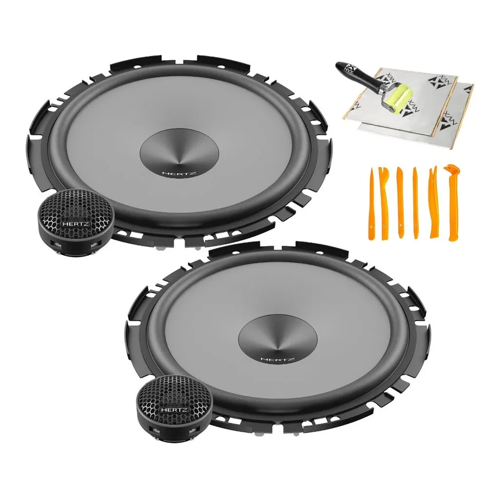 Автодинамики Hertz K 170 6.75" 2-полосные компонентные 70W (набор) с установочным комплектом NVX