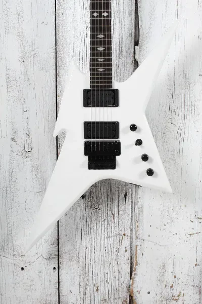 BC Rich Ironbird MK1 Legacy with Floyd Rose Electric Guitar Pearl White