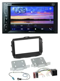 Pioneer Bluetooth 2DIN USB DVD DAB MP3 Autoradio für Alfa Giulietta 2013-2021 IS