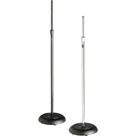Atlas Sound MS-10C Round Base All-Purpose Mic Stand Chrome