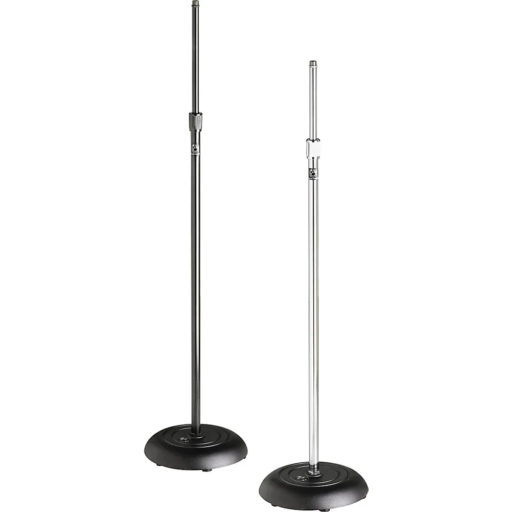 Atlas Sound MS-10C Round Base All-Purpose Mic Stand Chrome