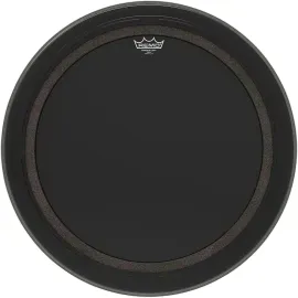 Remo Emperor SMT Ebony Bass Drumhead  24 in.