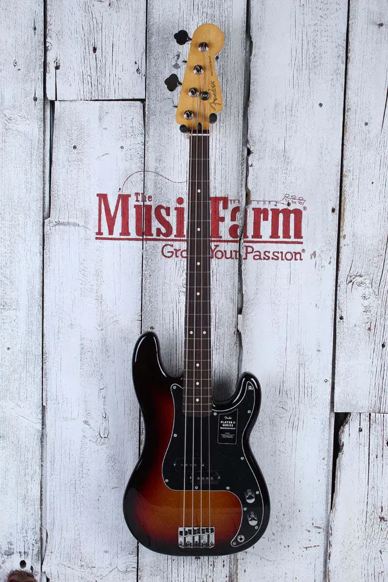 Бас-гитара Fender Player II Precision Bass Limited Edition Sparkle 3-Color Sunburst