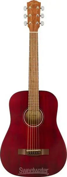 Акустическая гитара Fender FA-15 Steel 3/4 Red