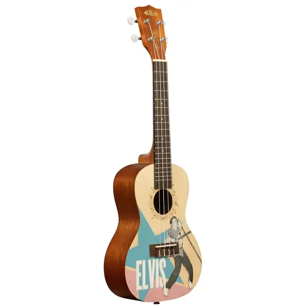 Укулеле Kala LTP-C-ERB Learn To Play Elvis Rockabilly Concert Ukulele Starter Kit