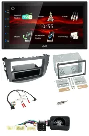 JVC USB Bluetooth Lenkrad DAB 2DIN Autoradio für Toyota RAV 4 2006-2011