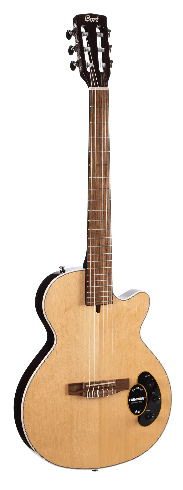 Классическая гитара с подключением Cort Sunset Nylectric Natural Glossy