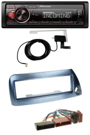 Pioneer USB MP3 DAB Bluetooth Autoradio für Ford Ka bis 2008 blau-metallic