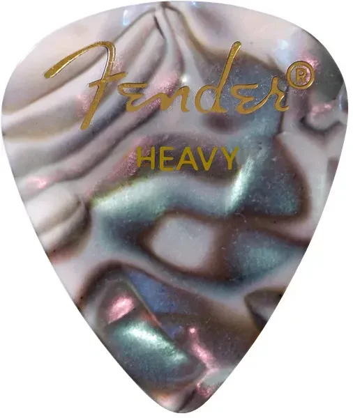 Медиаторы Fender 351 Premium Celluloid Heavy Abalone (144 штуки)