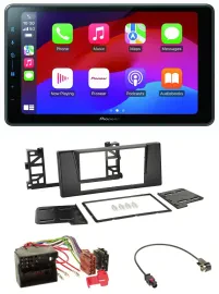Pioneer Bluetooth 2DIN USB MP3 DAB Autoradio für BMW 5er E39 X5 Quadlock