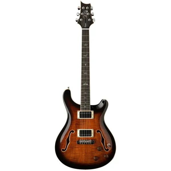 Электрогитара полуакустическая PRS SE Hollowbody II Piezo Orange Tiger Smokeburst