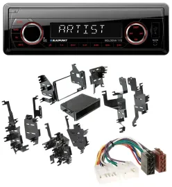 Автомагнитола для Toyota Highlander/Matrix/RAV4 Blaupunkt 1-DIN, USB, SD, MP3, AUX