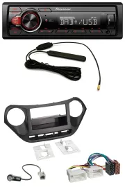 Автомагнитола для Hyundai i10 (с 2013) Pioneer MP3 DAB 1DIN AUX USB