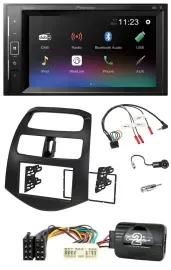Pioneer DAB Lenkrad 2DIN Bluetooth USB Autoradio für Chevrolet Spark KLM 2012-20