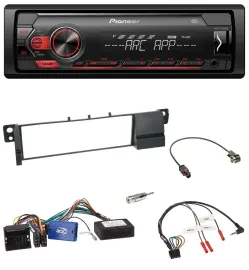 Pioneer DAB 1DIN MP3 Lenkrad USB Autoradio für BMW 3er E46 01-07 schwarz