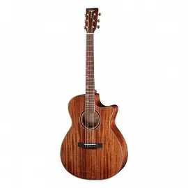 Акустическая гитара Tyma G-12M Grand Auditorium Cutaway Mahogany Natural с чехлом