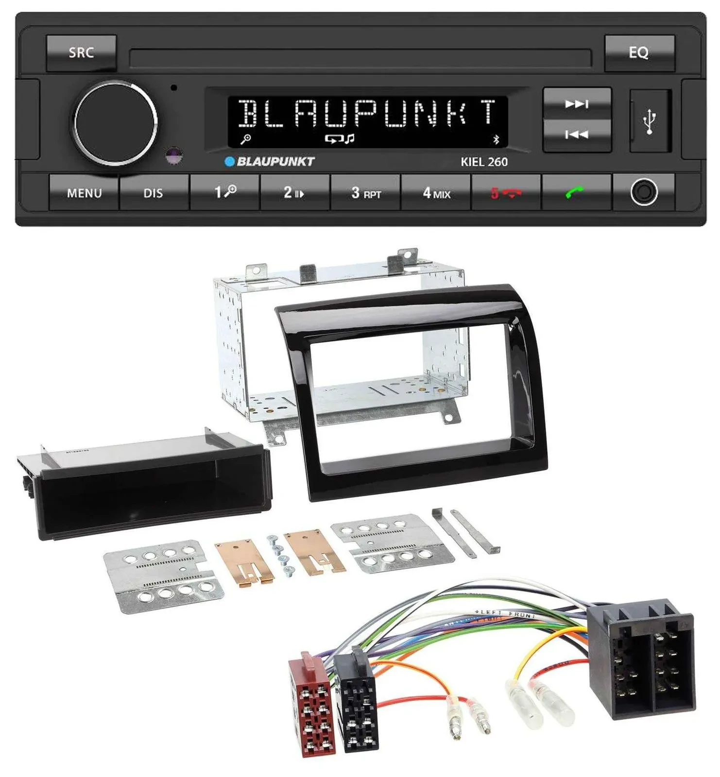 Автомагнитола для Peugeot Boxer/Citroen Jumper/Fiat Blaupunkt USB, DAB, Bluetooth, MP3