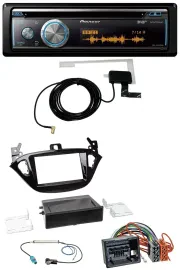 Автомагнитола для Opel Adam (с 2013) и Corsa E (с 2015) Pioneer Bluetooth, DAB, MP3, USB, CD