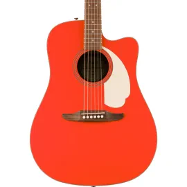 Fender California Std Redondo CE Dreadnought Acoustic-Electric Guitar Spruce Top