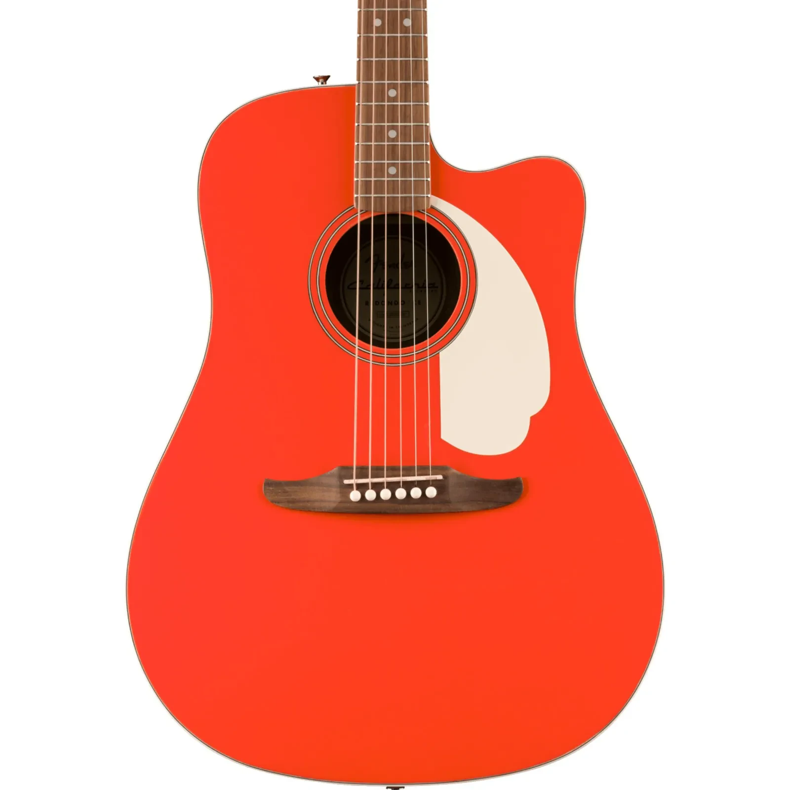 Fender California Std Redondo CE Dreadnought Acoustic-Electric Guitar Spruce Top