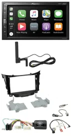 Pioneer USB 2DIN Bluetooth DAB Lenkrad Autoradio für Hyundai i30 2012-2017