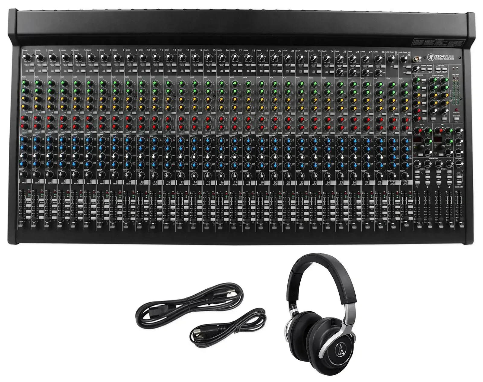 Аналоговый микшер Mackie 3204VLZ4 с наушниками