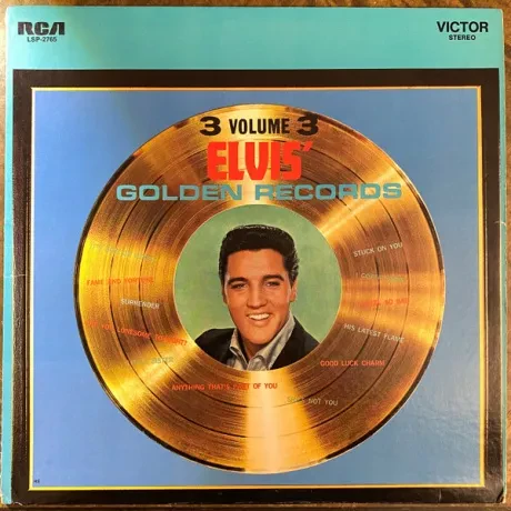ELVIS PRESLEY - Elvis' Golden Records, Vol. 3 (LP , Used)