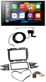 Pioneer MP3 USB Bluetooth DAB 2DIN Autoradio für Honda HR-V (RU, ab 2015)