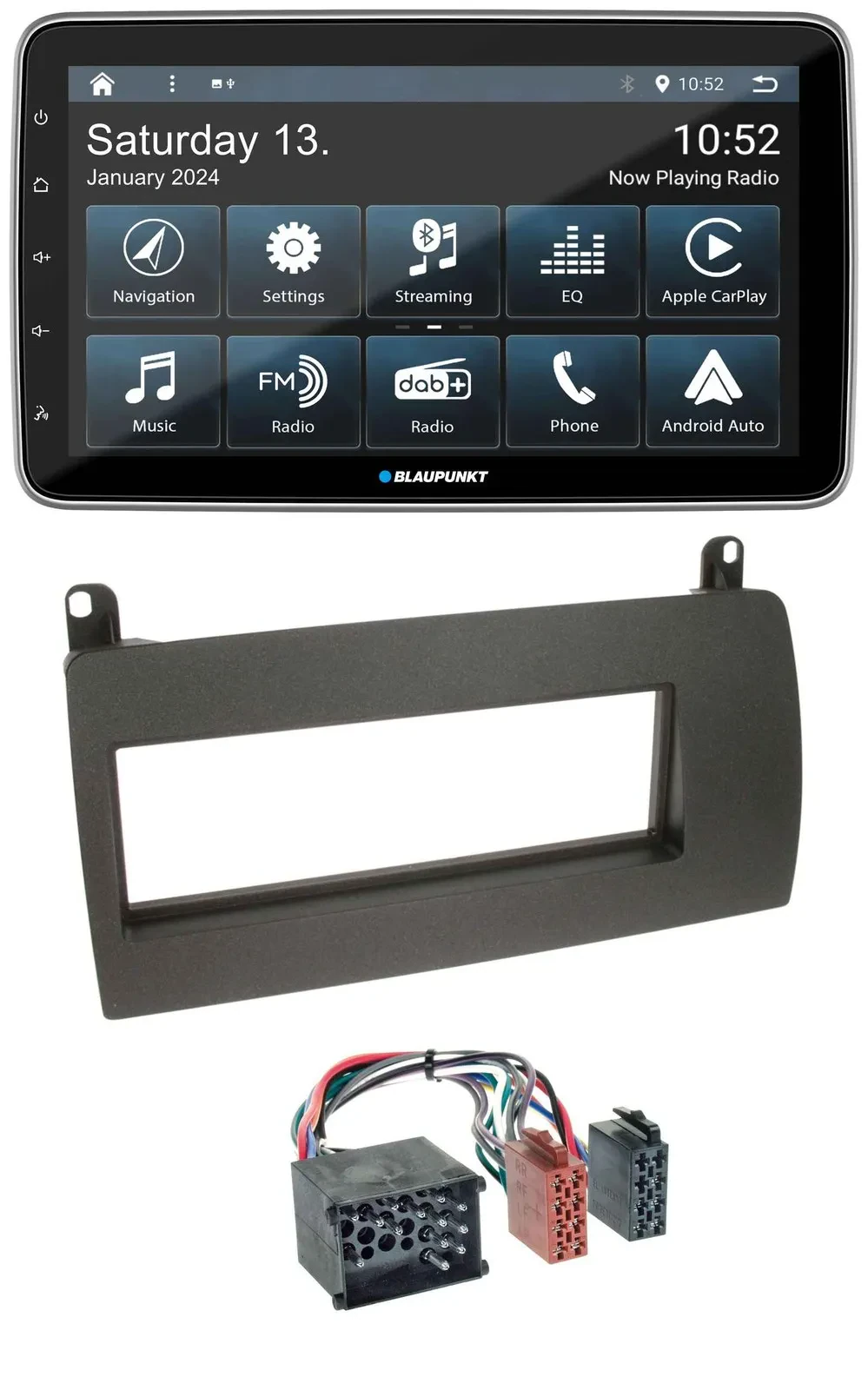 Blaupunkt USB DAB SD MP3 Bluetooth Autoradio für Rover 75 (1999-2001)