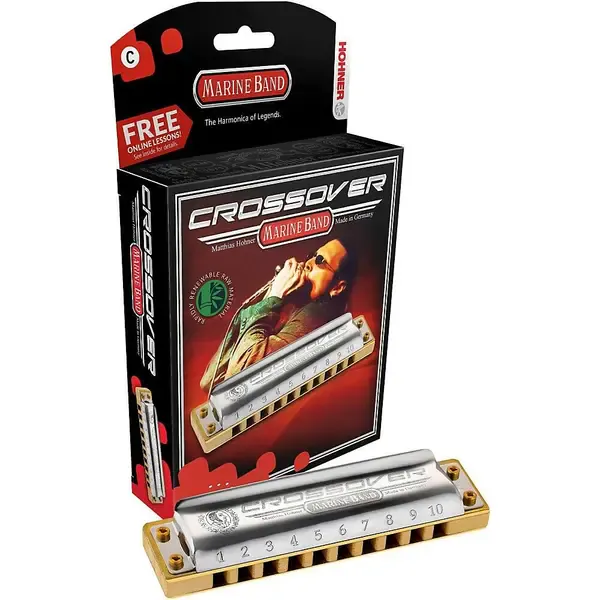 Губная гармошка Hohner Marine Band Crossover Harmonica M2009 G