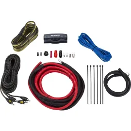 Kicker 47VK6 6-Gauge 2-Channel Complete Amplifier Installation Kit