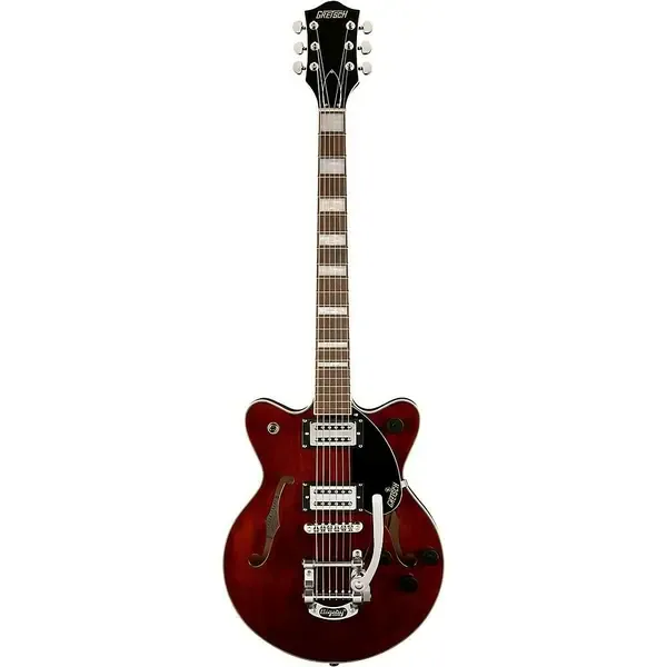 Электрогитара полуакустическая Gretsch G2655T Streamliner Center Block Jr Double-Cut Bigsby Walnut Stain