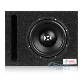 NVX YSW102 800W RMS Dual 2-Ohm 10" Subwoofer with Ported Enclosure (10SQV)