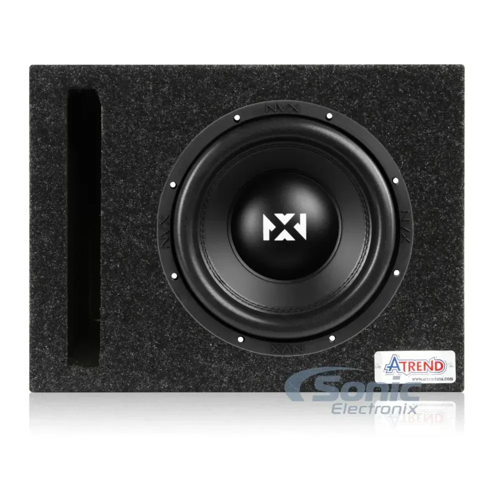 Сабвуфер в корпусе NVX YSW102 (10SQV) 10", 800W RMS, две катушки 2 Ом, фазоинверторный