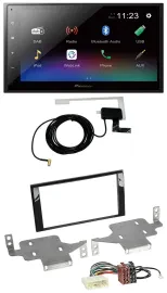 Pioneer DAB MP3 Bluetooth 2DIN USB Autoradio für Nissan Juke (ab 2014)