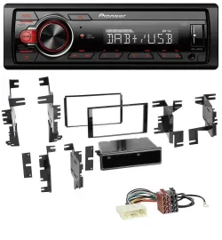 Pioneer MP3 1DIN DAB USB AUX Autoradio für Nissan Cube ab 09 Frontier ab 13 Juke