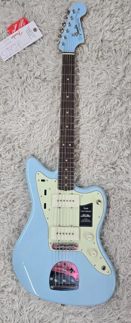 Электрогитара Fender Vintera III Mid '60s Jazzmaster, палисандровая накладка, Sonic Blue