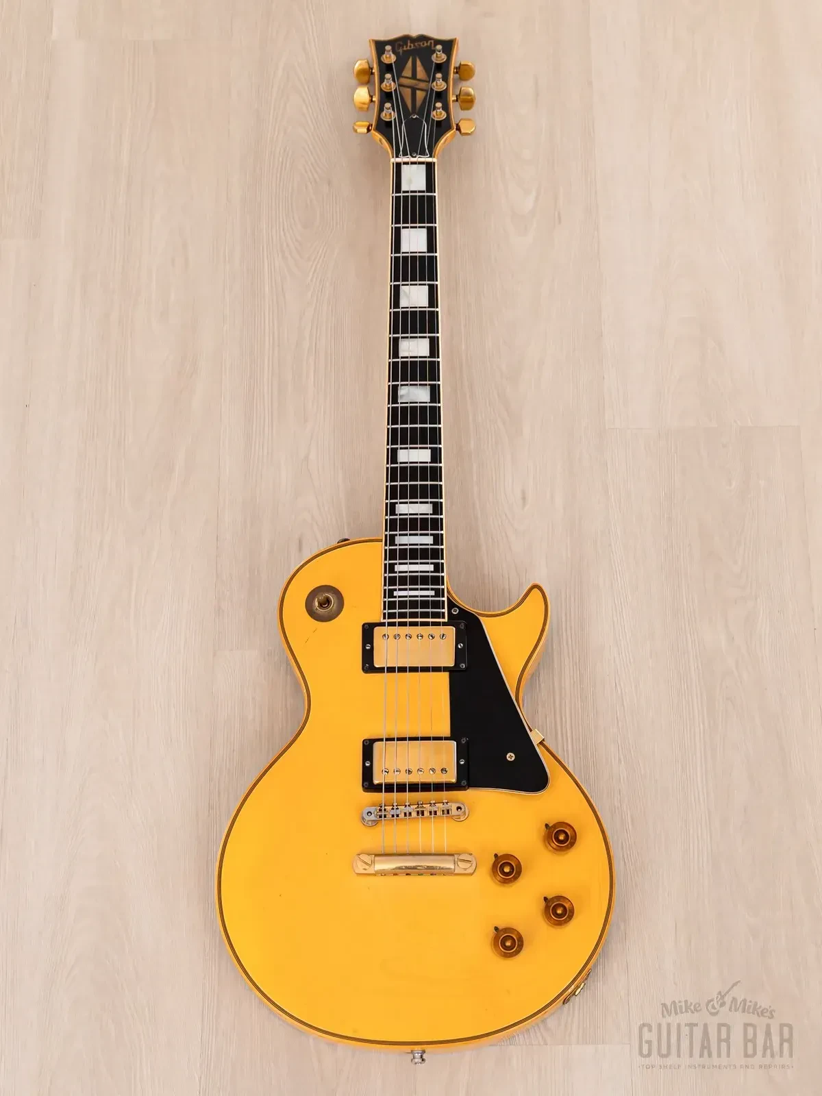 Электрогитара Gibson Les Paul Custom HH Alpine White w/case USA 1973