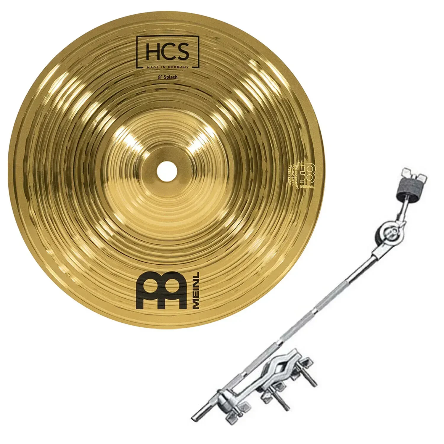 Тарелка барабанная MEINL 8" HCS Splash с держателем